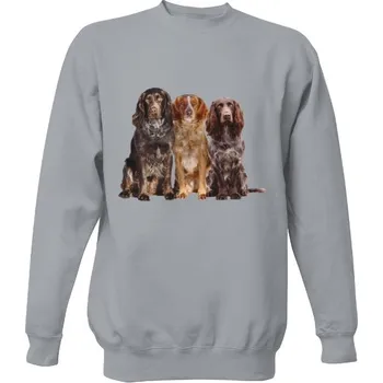 Pánská mikina Mikina bez kapuce Unisex s potiskem Německý křepelák pánské