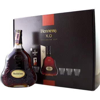 Rum Hennessy XO +6x 40% 0,7l (holá láhev)