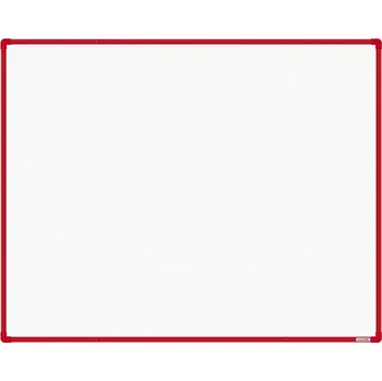 Kancelářský nábytek Magnetická tabule E 150x120 (AL rám červený)