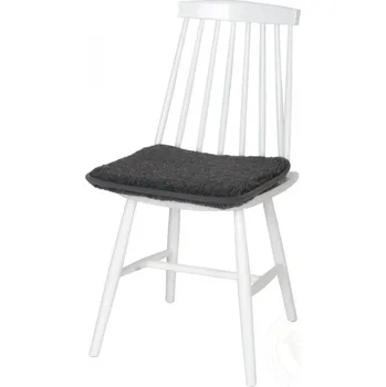 Podsedák Podsedák na židli z ovčí vlny 40x40cm tmavě šedý, Barevné varianty Tmavě šedá, Velikosti 40x40cm 200-100-00139