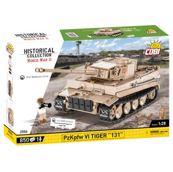 COBI World War II 2556 Německý tank PzKpfw VI Tiger 131 Stavebnice COBI COBI World War II 2556 Německý tank PzKpfw VI Tiger 131