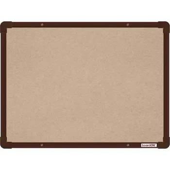 Kancelářský nábytek Textilní nástěnka 60x45 (AL rám hnědý)