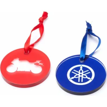 Vánoční dekorace Vánoční ozdoby Yamaha z křišťálového skla