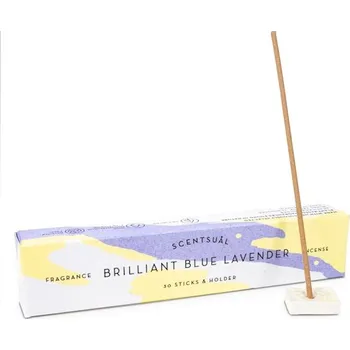 Vonná tyčinka Nippon Kodo Vonné tyčinky Scentsual Brilliant Blue Lavender, 30 ks