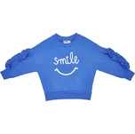 Dívčí mikina - Winkiki WKG 92562, modrá Barva: Modrá světle, Velikost: 122