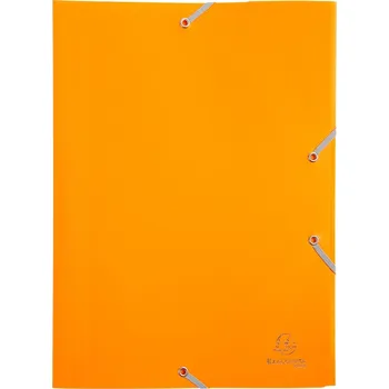 Archivační box Spisové desky s gumičkou Exacompta, A4 maxi, PP, žluté