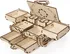 3D puzzle UGEARS 3D Starožitná šperkovnice 185 dílků