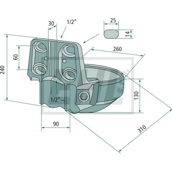 napáječka pro hospodářská zvířata Misková napáječka 330SU1001200