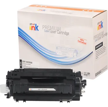 Počítač Starink kompatibilní toner HP 55X, HP CE255X, vlastní patent (Černý)