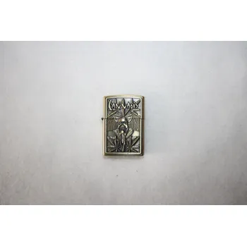 Zapalovač KANTAI Benzínový zapalovač - cannabis