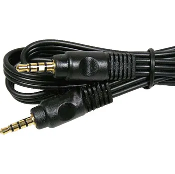 Audio kabel Kabel 3.5mm jack / 3.5mm jack - 4 pólový 1m