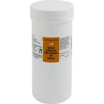 Přírodní produkt Kalium sulfuricum Svět esencí 2000 tablet D6 (No.6)