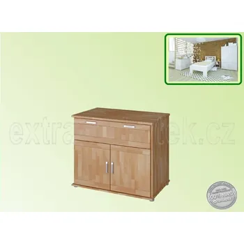 Komoda Komoda Gama 2D - Grand 187 BUK Materiál: Buk, Moření: Wenge