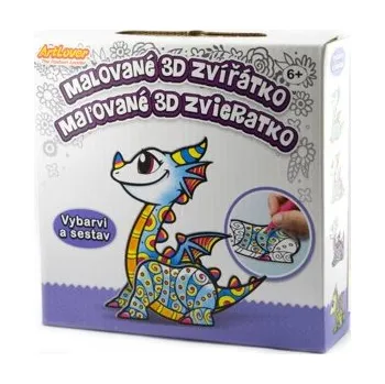 kreativní sada ARTLOVER Malované 3D zvířátko dráčci