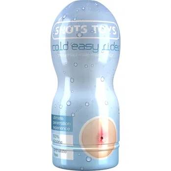 Shots Toys Easy Rider Cold Masturbator Anal