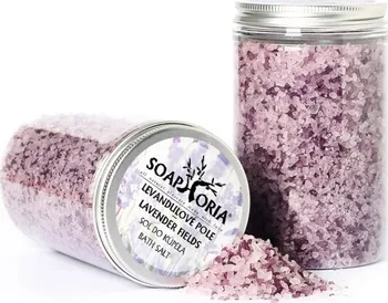 Koupelová sůl Soaphoria Levandulové pole sůl do koupele 500 g