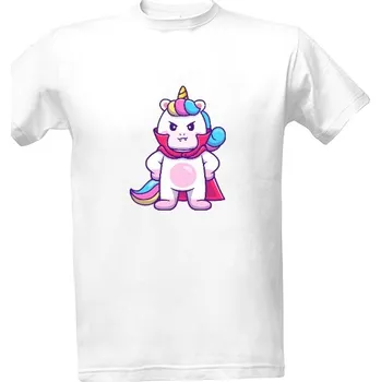 Tričko s potiskem Jednorožec Dracula pánské