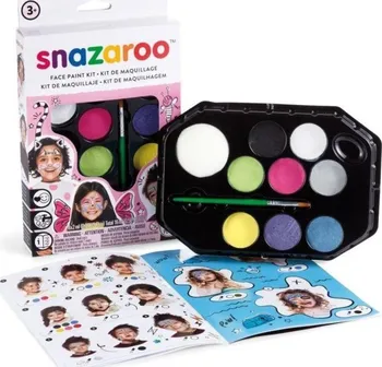 Speciální výtvarná barva Snazaroo Sada 8 barev na obličej