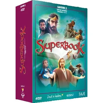 DVD film Superbook Coffret intégral Saison 3 - 4 DVD – Robert Fernandez (FR)