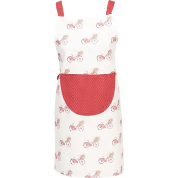 Kuchyňská zástěra Kuchyňská bavlněná zástěra pro dítě Red Bicycle - 48*56 cm