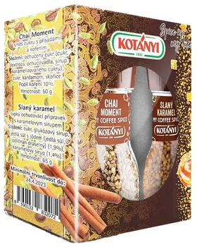 Koření Kotányi Kouzelné mlýnky slaný karamel a chai moment