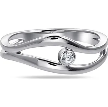 Prsten Prsten SILVERINO se zirkony 7692-52