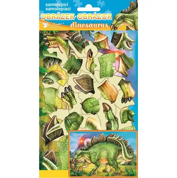 Mozaiková sada Mozaika - samolepící skládačka - Stegosaurus