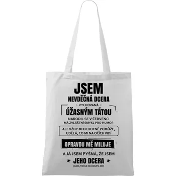Látková taška Tátova nevděčná dcera