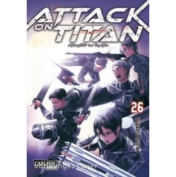 Komiks pro dospělé Attack on Titan 26 – Hajime Isayama,Claudia Peter (DE)