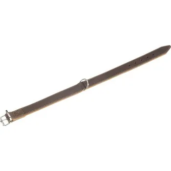 Obojek pro psy Karlie Rondo kožený vel. L 27 mm 52 cm hnědý
