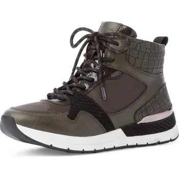 Dámská zimní obuv DÁMSKÉ KOTNÍKOVÉ BOTY TAMARIS 1-25204-27 761 ZELENÁ Barva: Zelená, Velikost: 37