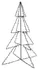 Vánoční osvětlení vidaXL 51006 vánoční stromek 240 LED teplá bílá