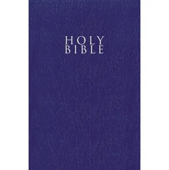 Populárně naučná literatura pro dospělé NIV, Gift and Award Bible, Leather-Look, Blue, Red Letter, Comfort Print – Zondervan (EN)
