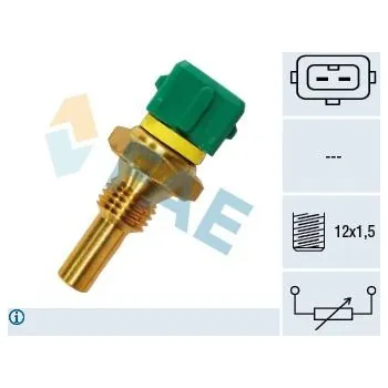 Čidlo automobilu Senzor, teplota hlavy válce FAE 33120