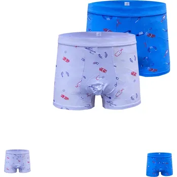 Boxerky PeSaiL Pánské boxerky MST01 - ( 2 ks v balení ) Barva: Mix barva 2, Velikost: XL