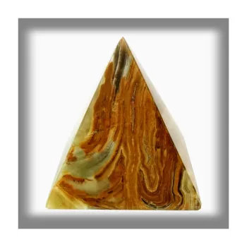 Onyxo Pyramida multigreen onyx 10 cm
