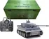 RC model tanku Amewi Trade E.k. Tank Tiger I Box 1:16