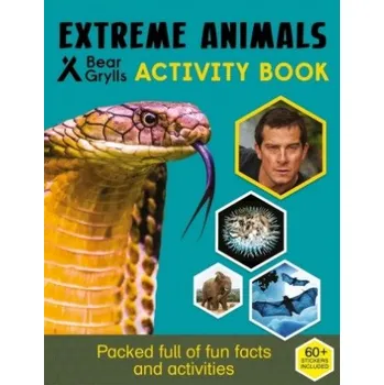 První čtění Bear Grylls Sticker Activity: Extreme Animals – Bear Grylls (EN)