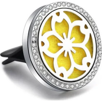 Aroma difuzér Aroma difuzér do auta s kamínky Květina (Vaše jedinečná, originální přírodní vůně do auta = Aroma difuzér s kamínky, Váš osobní parfém do auta.)