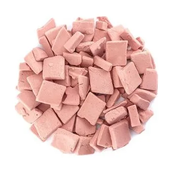 Sušené ovoce Smoothie jahodové lyofilizované čtverečky váha 100g