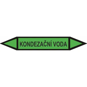 Oboustranná šipka - Kondenzační voda samolepící vinylová fólie 2: 472 x 74 mm