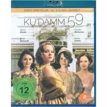 Blu-ray film Ku'damm 59, 1 Blu-ray: Deutschland – Sven Bohse,Maria Ehrich,Heino Ferch,Sonja Gerhardt,Claudia Michelsen,Trystan Pütter,Emilia Schüle (DE)