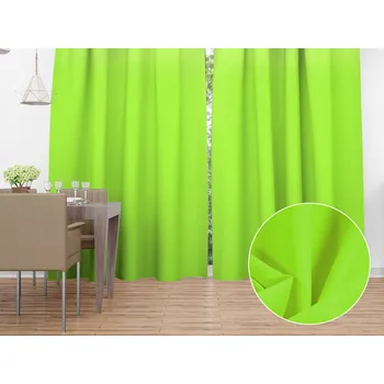 ubrus Dekorační závěs Rongo RG-041 Zářivý zelený 140x140 cm