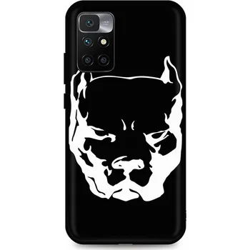 Pouzdro na mobilní telefon Kryt Xiaomi Redmi 10 silikon Pitbull (obal neboli pouzdro na Xiaomi Redmi 10)