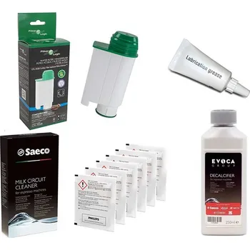 Filtrace vody Filter Logic CFL-902B (za Brita Intenza+) + CA6700 odvápňovač 250 ml + přípravek CA6705/99 + mazivo