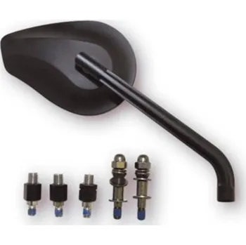 Zrcátko pro motocykl HIGHSIDER moto zrcátko PHOENIX 1 černé