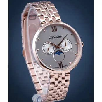 Módní doplněk Dámské hodinky Adriatica Moonphase A3733.R187QF A3733.R187QF