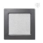 Kratki mřižka grafitová (lakovana) 17x37 cm