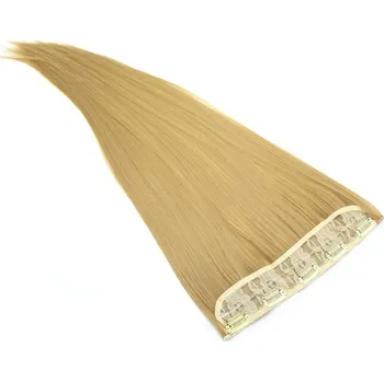 Příčesek Clip pás kanekalon 60cm rovný - přírodní blond