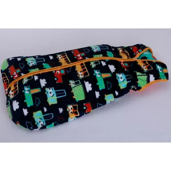 Spacák Dětský pytlík na spaní z fleecu 80 cm / autíčka - poslední 1 kus